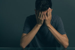Man Struggling with LSD Addiction