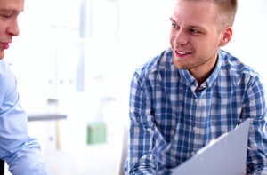 Young Man in Counseling During Outpatient Drug Rehab