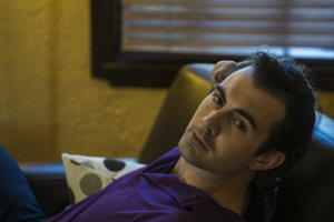 Man Wondering, "What Is Alcoholism?"
