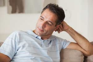 relaxed man learning about addiction statistics