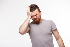Man on the Brink of Alcoholic Dementia