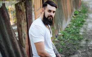 Man Going through Symptoms of Drug Withdrawal