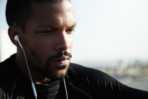 Man with Headphones in Need of Drug Relapse Prevention Education