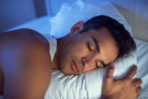 Sleeping Man in Need of a Heroin Detox Program