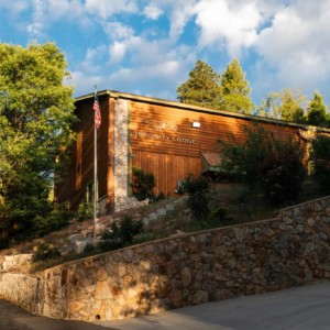 Basketball Court and Auditorium Lecture Hall Exterior